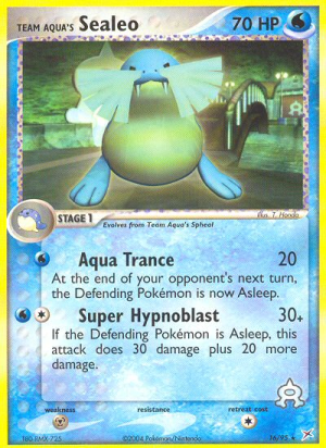 Team Aqua's Sealeo